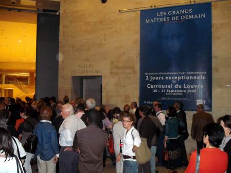 Eingang zur Ausstellung 'Carrousel du Louvre'